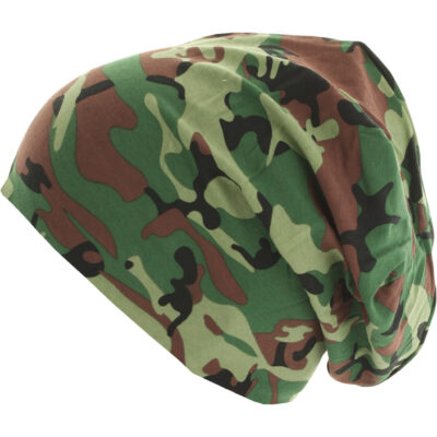 Printed Jersey Beanie 10479